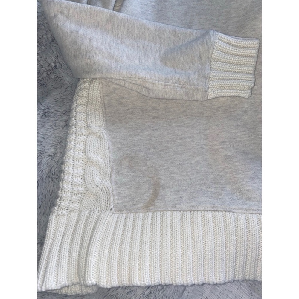 Athleta | Madeira Chunky Cable Knit Wool Blend Sweater - Picture 7 of 11